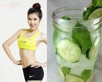 Dùng dưa leo giảm 6kg ngay sau 1 tuần