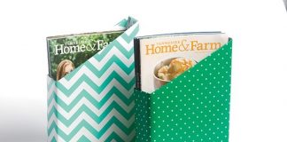 Khéo tay chế tạo giá để tạp chí