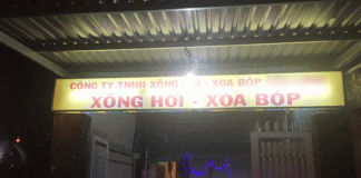 Công ty xông hơi - xoa bóp C.L bị lượng lượng chức năng kiểm tra và phát hiện nhiều vi phạm
