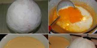 Cách làm bánh flan trái dừa đơn giản