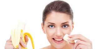 làm đẹp nhờ vỏ chuối