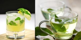 Thanh lọc cơ thể với chanh và trà ấm