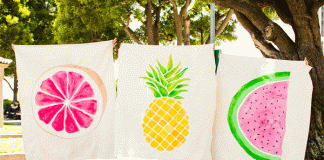 Tự làm thảm đi picnic với gia đình ngày đầu xuân