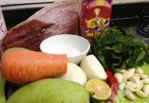 Gỏi xoài xanh mực khô hấp dẫn Gỏi xoài xanh mực khô lạ miệng - 1