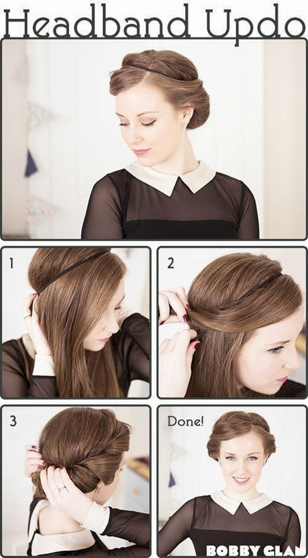10 kiểu tóc búi sang trọng và dễ làm 24