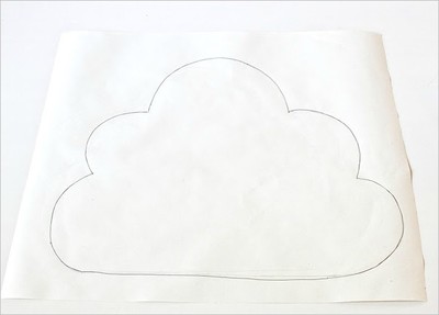 cách may gối hình đám mây siêu dễ thương cho bé