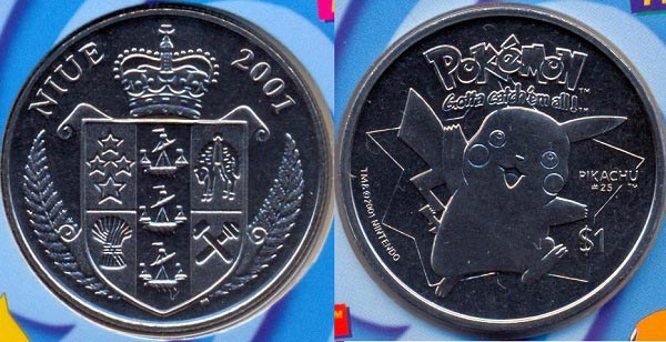 Vòng quanh đất nước có đồng tiền in hình Pikachu