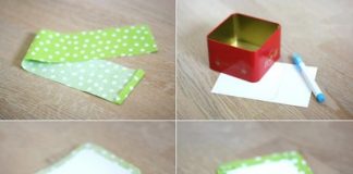 Cách làm khay đựng đồ từ vỏ hộp cũ thật phong cách - 1