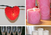 Trang trí nhà Valentine