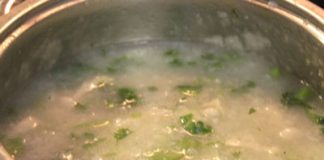 Hướng dẫn nấu cháo nấm và tôm - 9