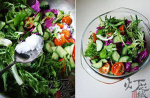 Salad trộn 5 loại rau mát ruột cả ngày - 4