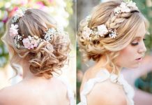 Tóc tết lãng mạn cho đám cưới ngày xuân - 1