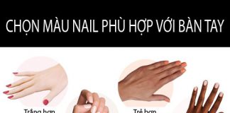 chọn màu nail