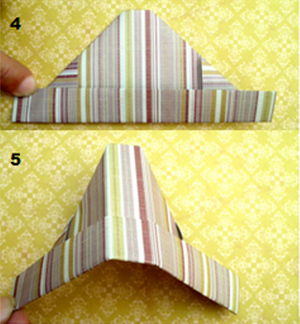 Cách làm vòng hoa giấy origami trang trí Giáng sinh - 4