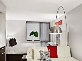 12 mẫu bố trí giường ngủ trong nhà thuê 30 - 40m2 - 1