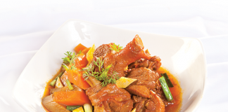 cách kho thịt vịt với củ cải