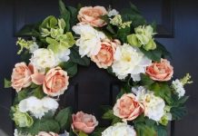 Trang trí nhà mùa xuân bằng những vòng hoa đầy màu sắc - 1