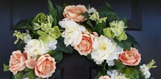 Trang trí nhà mùa xuân bằng những vòng hoa đầy màu sắc - 1