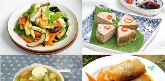 món chay ngày rằm tháng 7