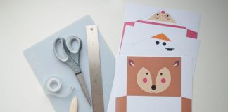 Hướng dẫn làm chiếc phong bì Giáng sinh ngộ nghĩnh  - 1