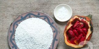 Cách nấu xôi gấc bằng nồi cơm điện cực ngon đón Tết - 1