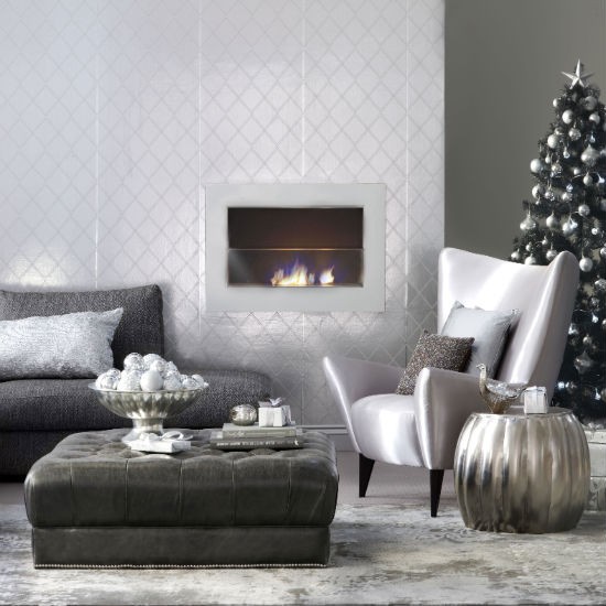 10 ý tưởng trang trí phòng khách trong mùa Giáng Sinh - 6