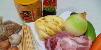 Thịt xiên nướng dứa cả nhà đều thích - 1