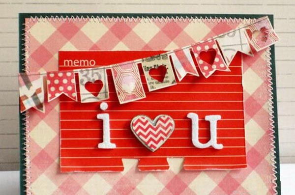 Những mẫu thiệp Valentine handmade đơn giản mà đẹp - 12