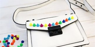 Trang trí túi đính hạt rực rỡ diện chơi Tết