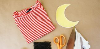 Cách làm mới áo phông bằng việc đính ren cực quyến rũ 0