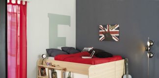 Mẫu giường ngủ đa năng nhỏ gọn cho người sống độc thân - 1