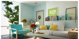 Thảm xanh tươi mát cho tường nhà ngày Tết