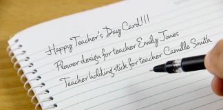 Dạy bé cách làm thiệp 20-11 đơn giản tặng cô