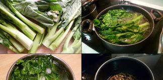 Hướng dẫn làm món cải rổ sốt dầu hào - 1