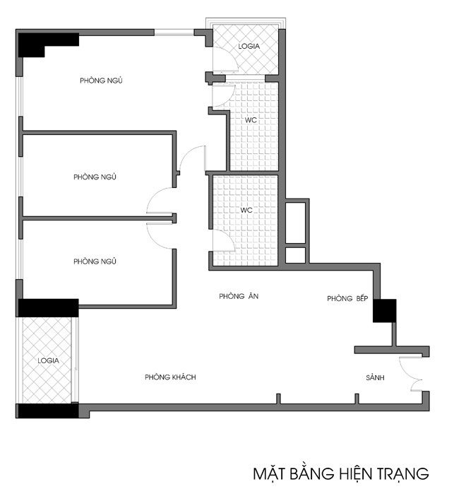 Thiết kế căn hộ chung cư 130m2 cho gia đình nhỏ - 13