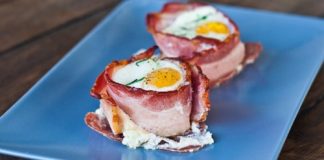 Cách làm thịt xông khói cuộn trứng nấm ngon lạ cho bữa tối  - 1