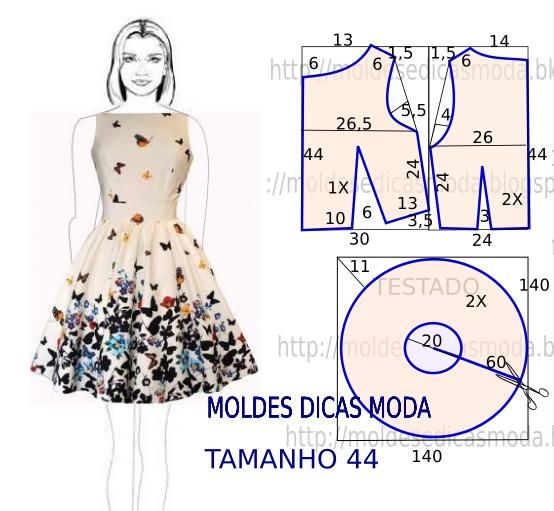 Cách tính vòng eo cho váy xòe chuẩn chỉnh theo từng kiểu