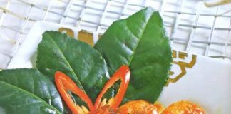 Món ngon dễ làm với lá trà xanh  - 1