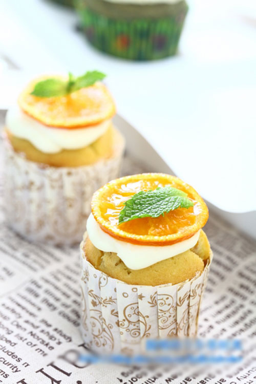 Cách làm cupcake cam ngon tuyệt - 8