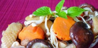 Các món ngon từ thịt gà và nấm - 1