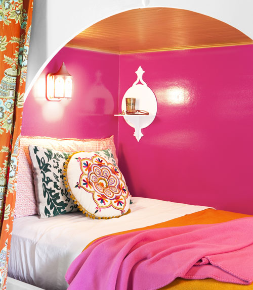 Cách kết hợp màu sắc đem lại sự mê hoặc cho phòng ngủ 5