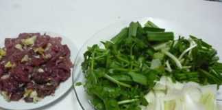 Cách làm thịt bò xào cần tỏi ngon đừng hỏi 