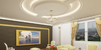 Thiết kế tường - trần thạch cao theo phong thủy