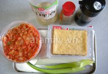 Ngày Rằm, ăn chay với đậu hũ xào kim chi 