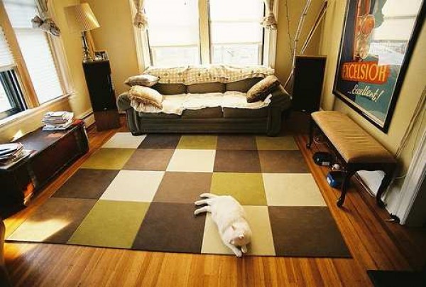 Làm ấm không gian với thảm trải sàn 11