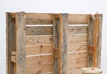 Tự làm xích đu từ pallet gỗ để góc sân vườn thêm xinh - 1