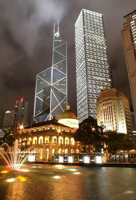 Hong Kong đẹp lung linh về đêm