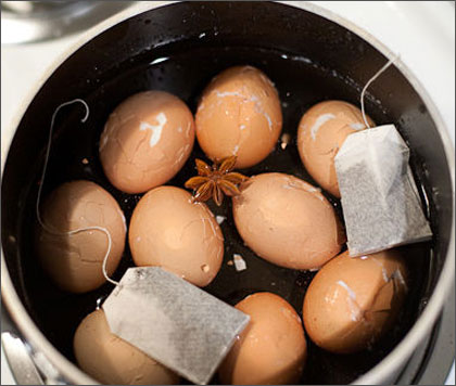 Trứng luộc có hoa văn - không khó - 1