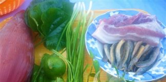 Chạch nấu hoa chuối thơm ngon - 1