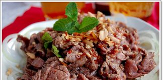 Làm sao để làm gỏi bò nhúng dấm cho bữa nhậu? - 2